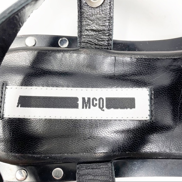NWT Alexander McQueen McQ Studded Solenie Sandals - Picture 7 of 14